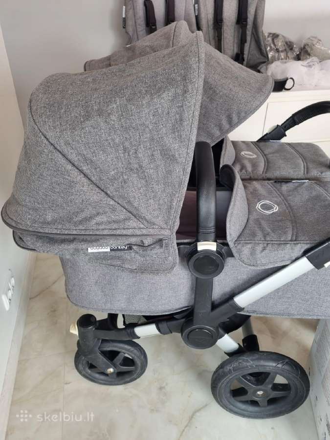Bugaboo donkey 3 vežimėlis su pilna komplektacija - nuotraukos Nr. 9