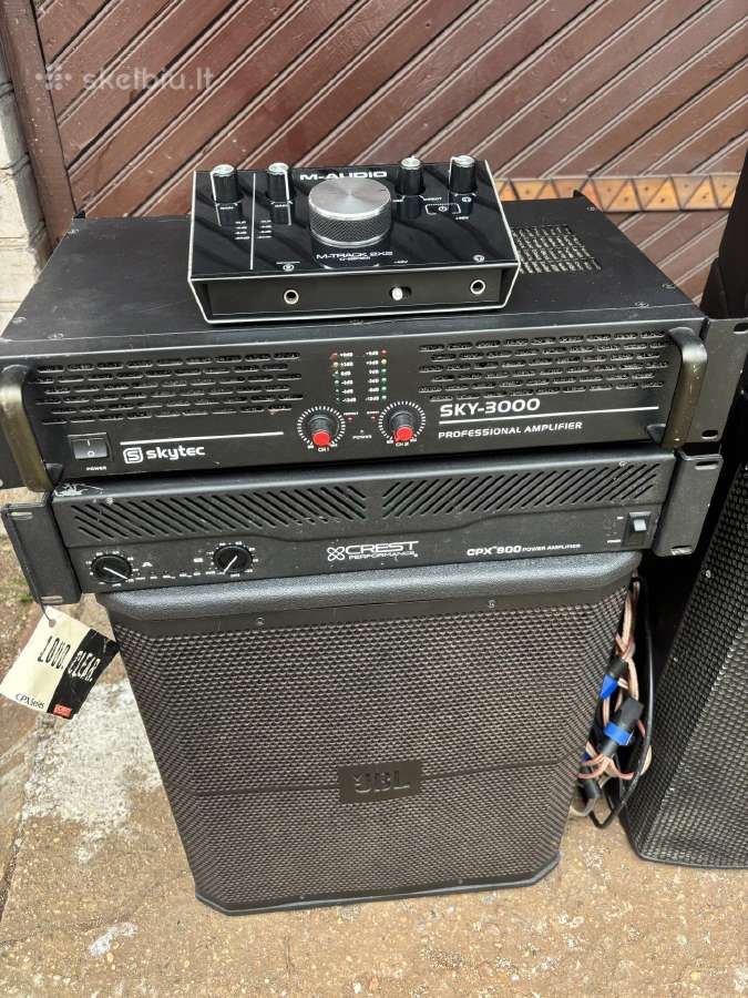 Jbl Pa garso sistema - nuotraukos Nr. 4