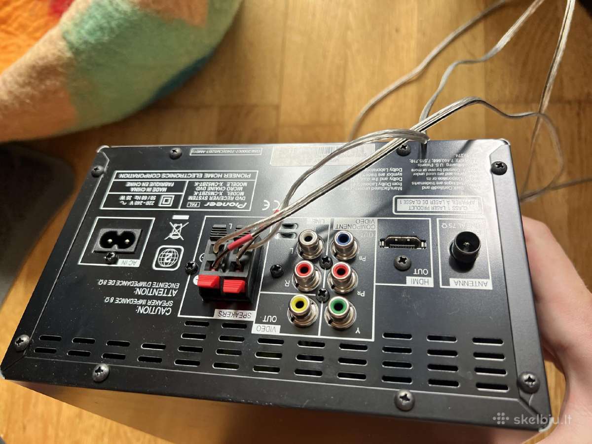 Pioneer X-cm52bt-k muzikinis centras - nuotraukos Nr. 5