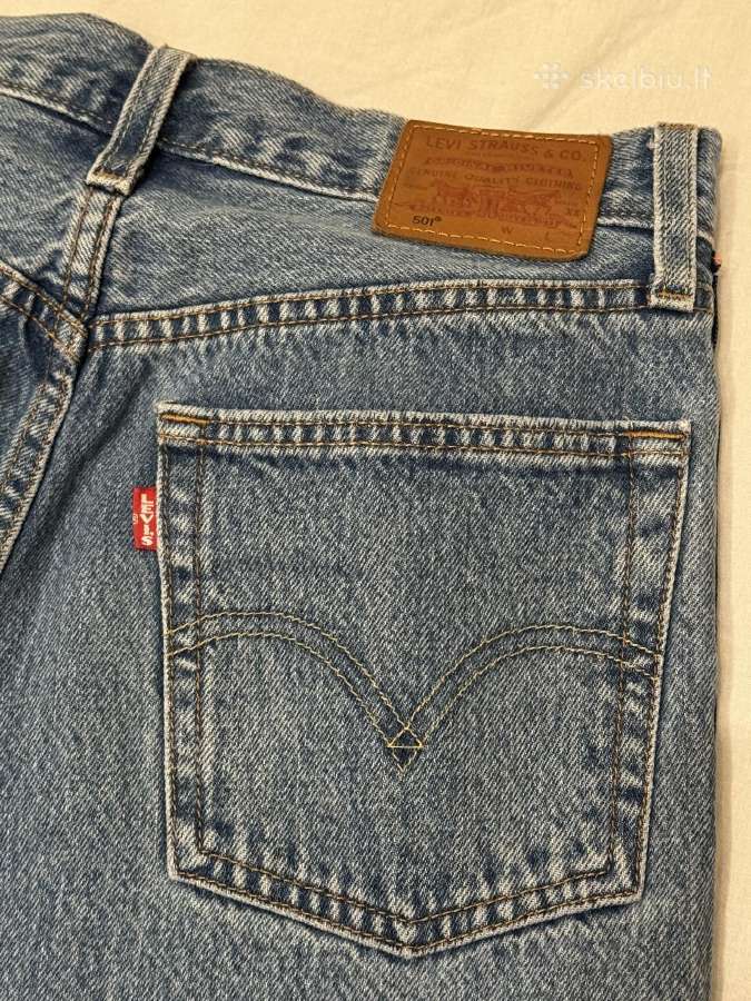 Levi's dzinsai S dydzio su antspaudais - nuotraukos Nr. 3