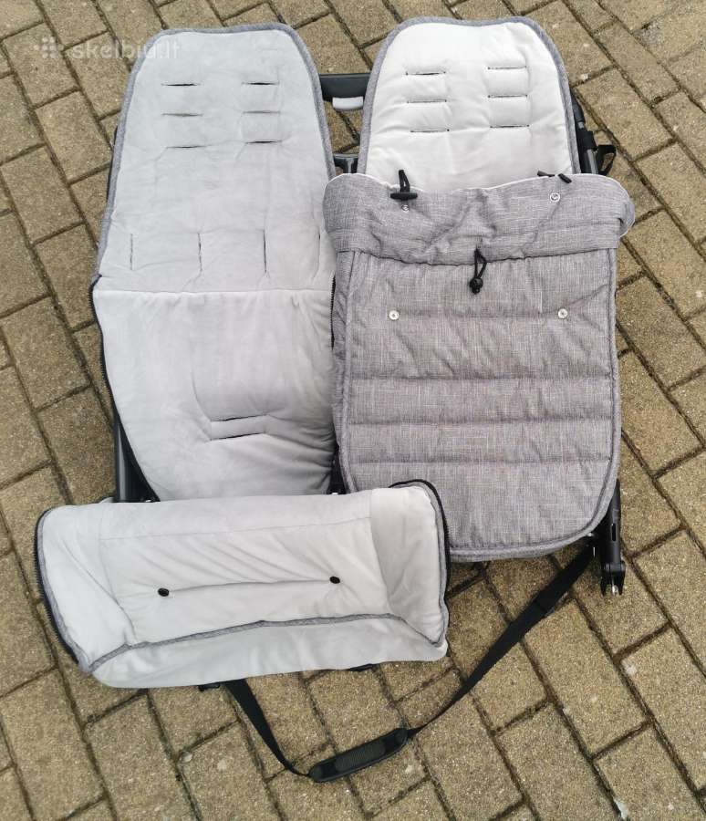 Dvynukų vežimėlis Valco Baby „Snap Ultra Duo“ - nuotraukos Nr. 12