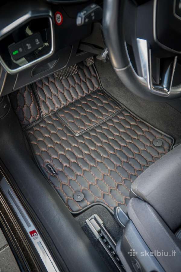 Audi A6 C8 Sedan Avant odiniai salono kilimėliai - nuotraukos Nr. 3