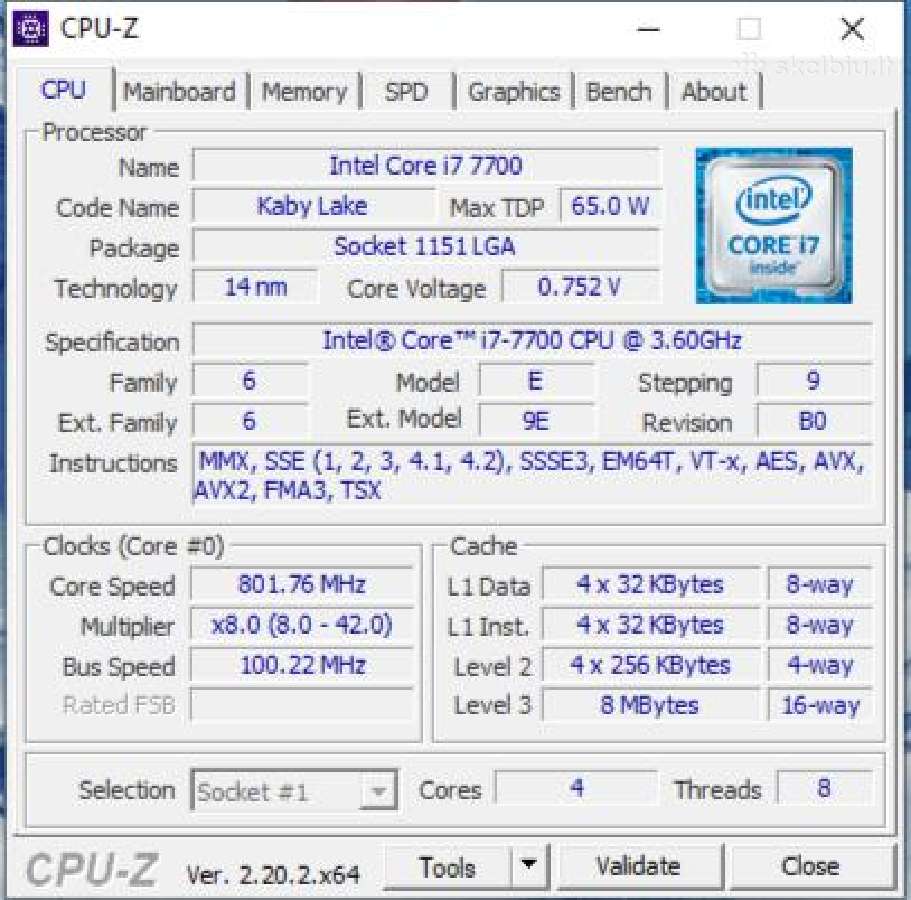 I7-7700 - nuotraukos Nr. 2