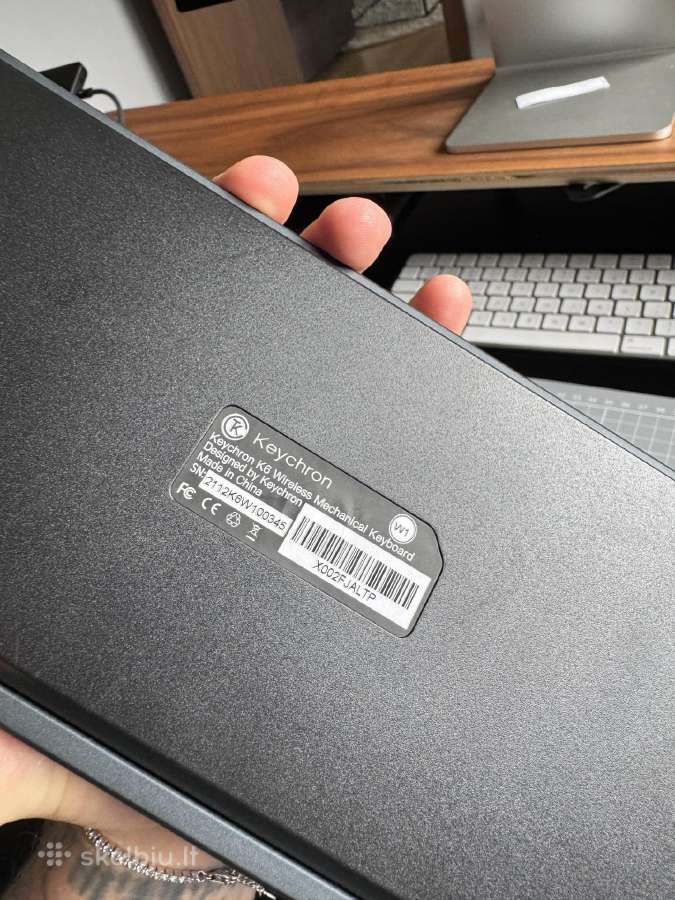 Keychron K6 65% belaidė mechaninė klaviatūra - nuotraukos Nr. 2