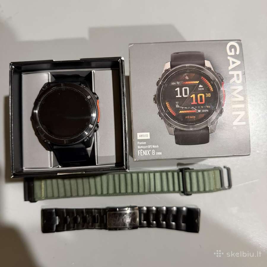 Garmin 8 Amoled 51mm - nuotraukos Nr. 2