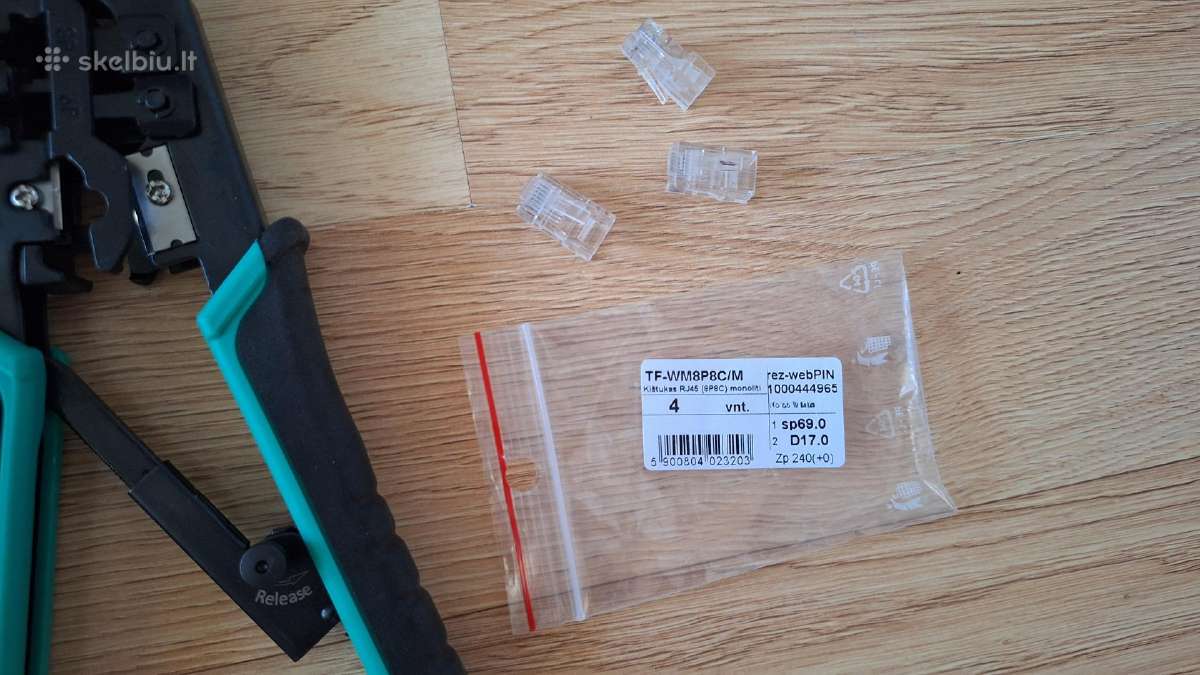Pro'skit Cp-376tr Rj11/12/45 presavimo replės - nuotraukos Nr. 6