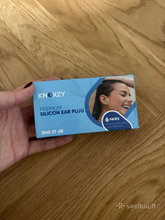 Knoxzy silikoniniai ausų kamštukai (5 poros) - nuotraukos Nr. 2
