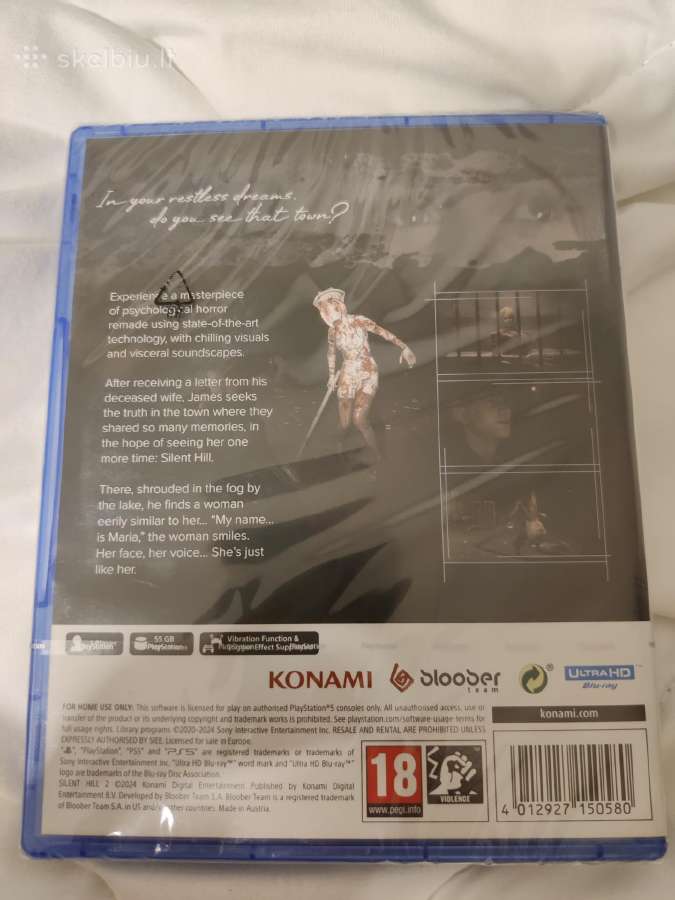 Silent Hill 2 ps5 - nuotraukos Nr. 2