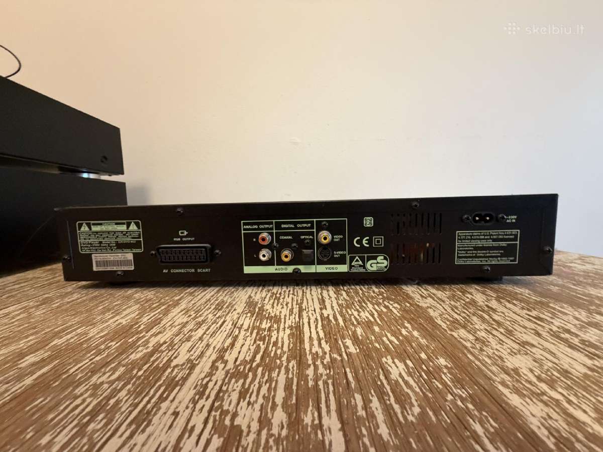 Cyberhome Ch-dvd 402 – Dvd grotuvas - nuotraukos Nr. 2