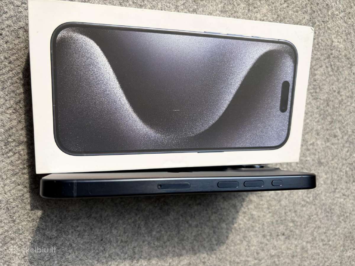 iPhone 15 Pro 128 GB Dual-sim (2 physical Sim) - nuotraukos Nr. 2