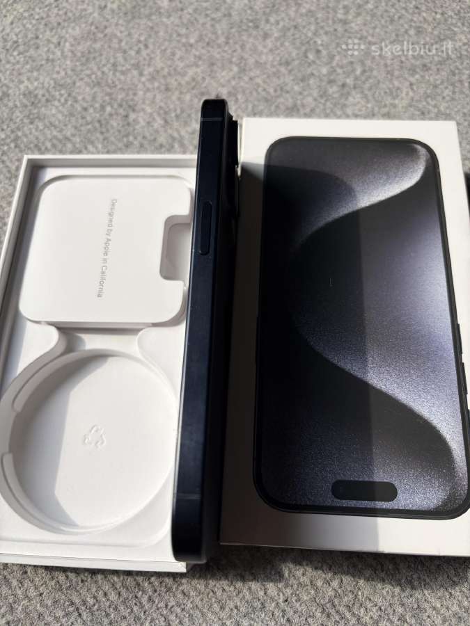 iPhone 15 Pro 128 GB Dual-sim (2 physical Sim) - nuotraukos Nr. 5