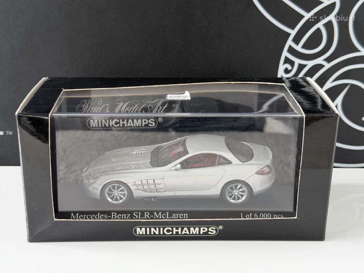 Mercedes Benz SLR Mclaren 1:43 - nuotraukos Nr. 6