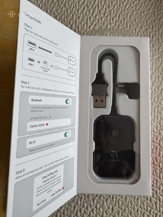 Parduodu Carplay adapterį - nuotraukos Nr. 2