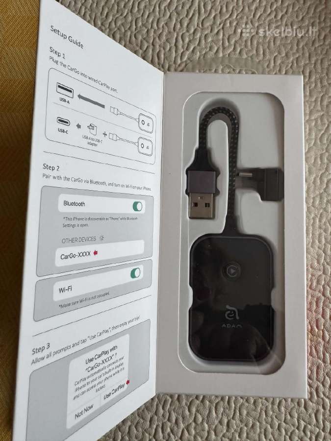 Parduodu Carplay adapterį - nuotraukos Nr. 3