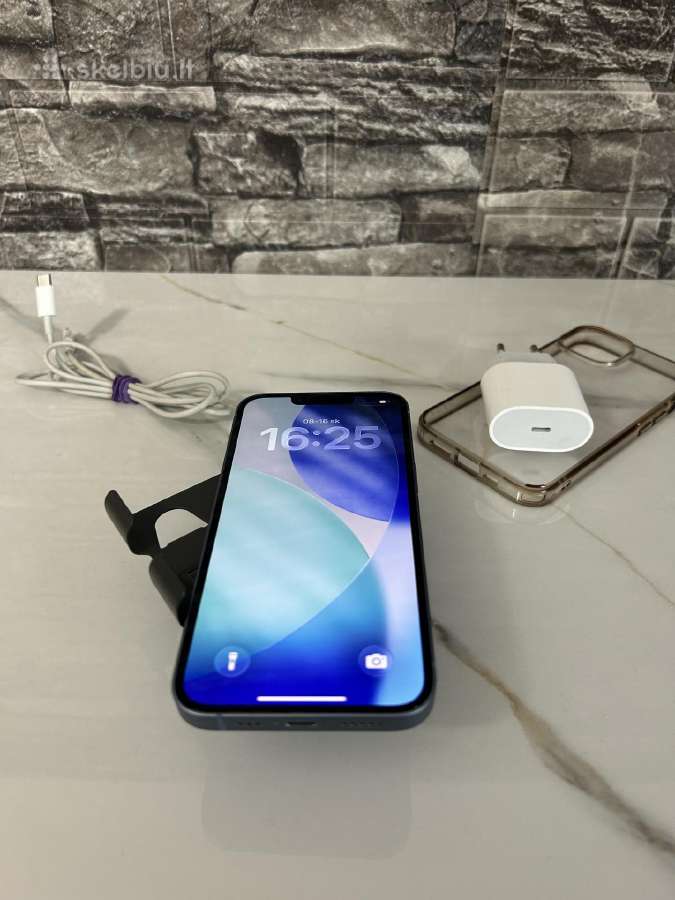 iPhone 14 128gb 85% Light Blue - nuotraukos Nr. 2