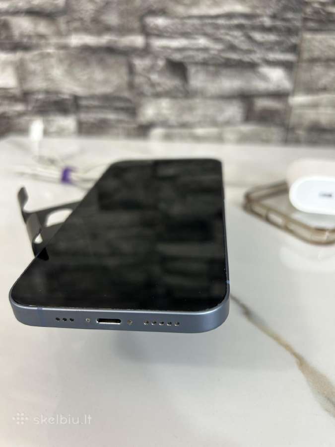 iPhone 14 128gb 85% Light Blue - nuotraukos Nr. 12