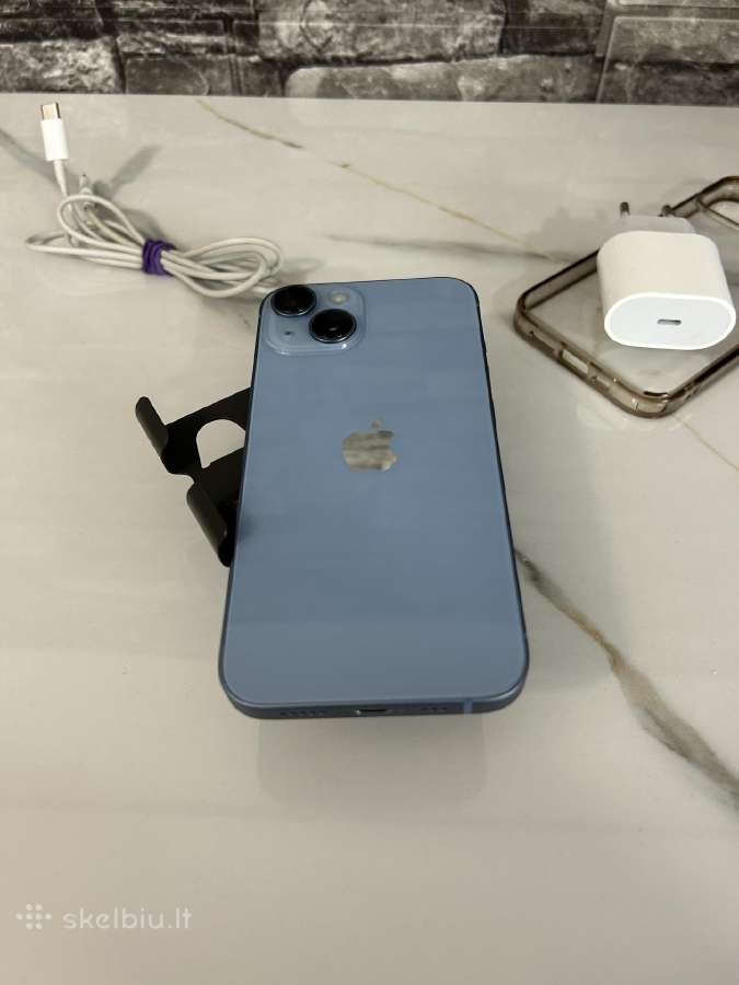 iPhone 14 128gb 85% Light Blue - nuotraukos Nr. 5