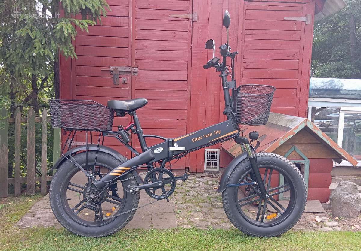Puikios būklės elektrinis dviratis - nuotraukos Nr. 2