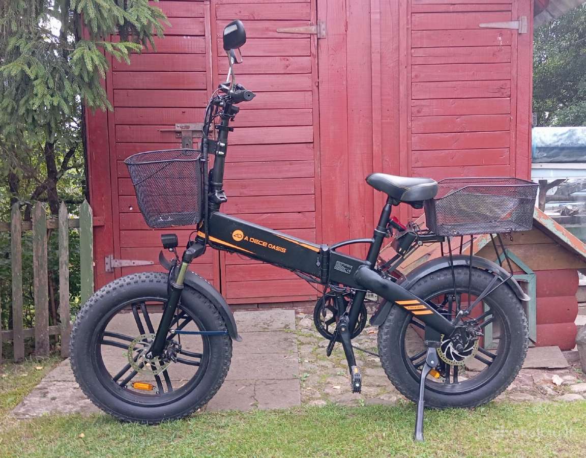 Puikios būklės elektrinis dviratis - nuotraukos Nr. 3