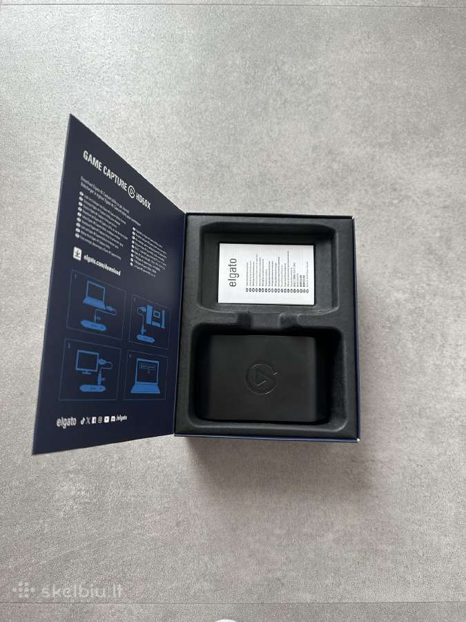 Elgato Hd60x Capture Card su Garantija - nuotraukos Nr. 3