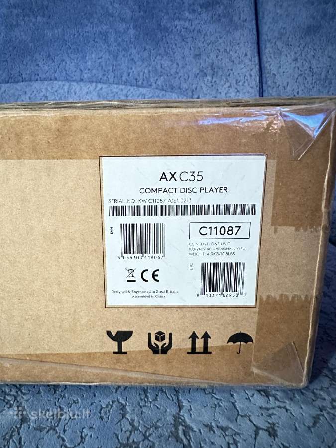 Cambridge Audio Axc 35 CD grotuvas. - nuotraukos Nr. 7