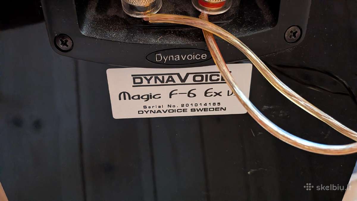 5.0 Dynavoice Magic Ex v.2 kolonėlės + Yamaha - nuotraukos Nr. 3