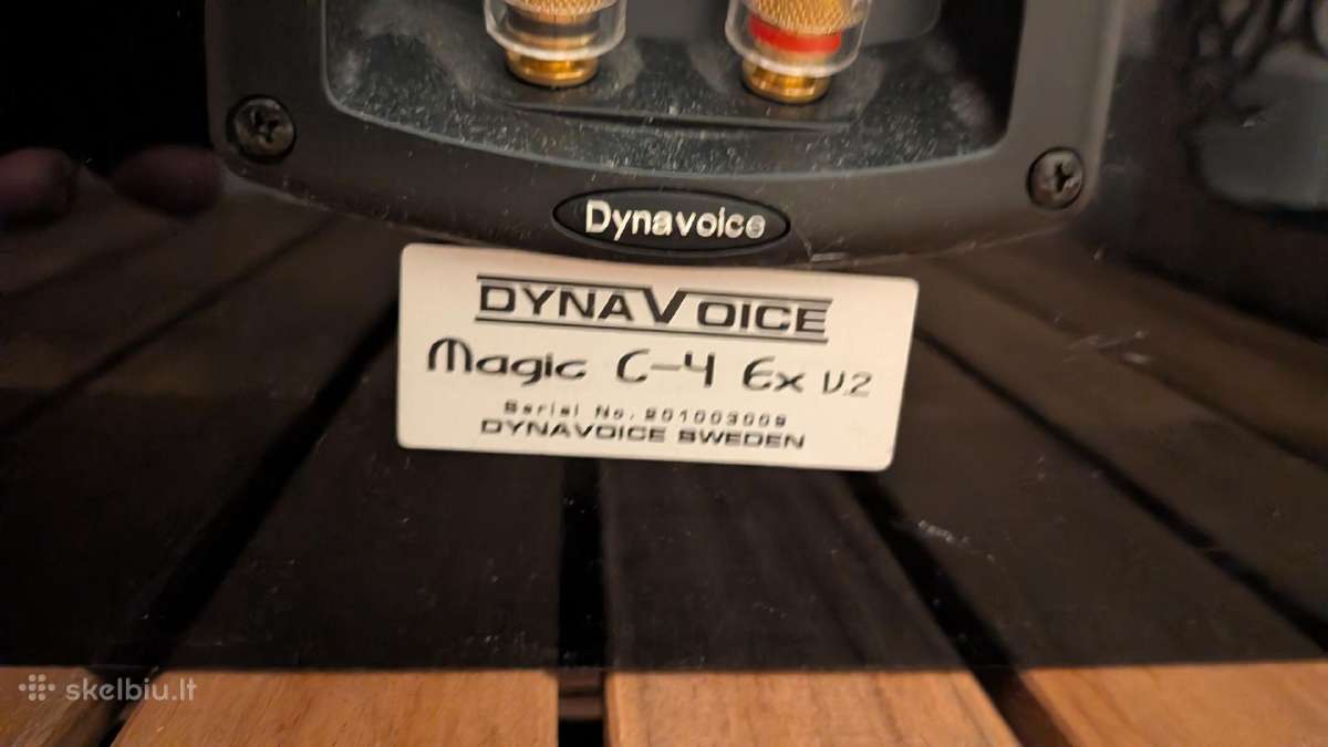 5.0 Dynavoice Magic Ex v.2 kolonėlės + Yamaha - nuotraukos Nr. 4