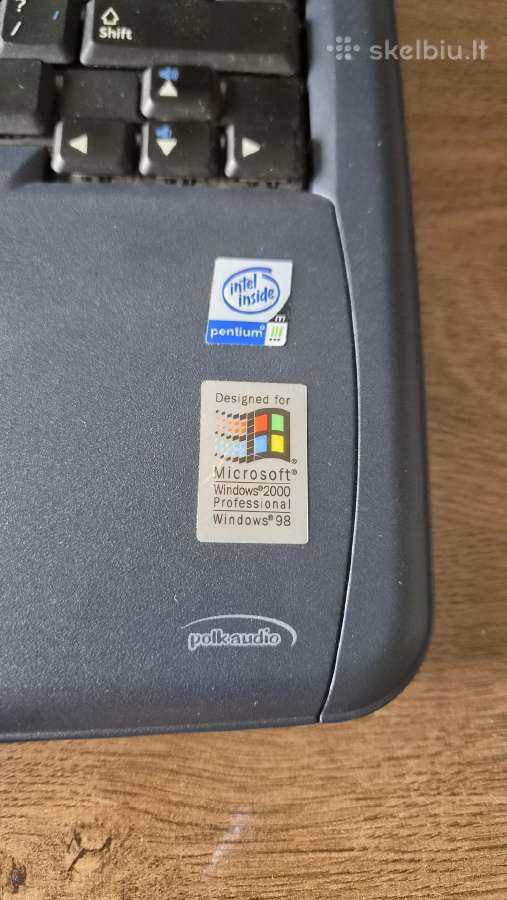 Hp omniboik Xe3 Pentium 3 - nuotraukos Nr. 5