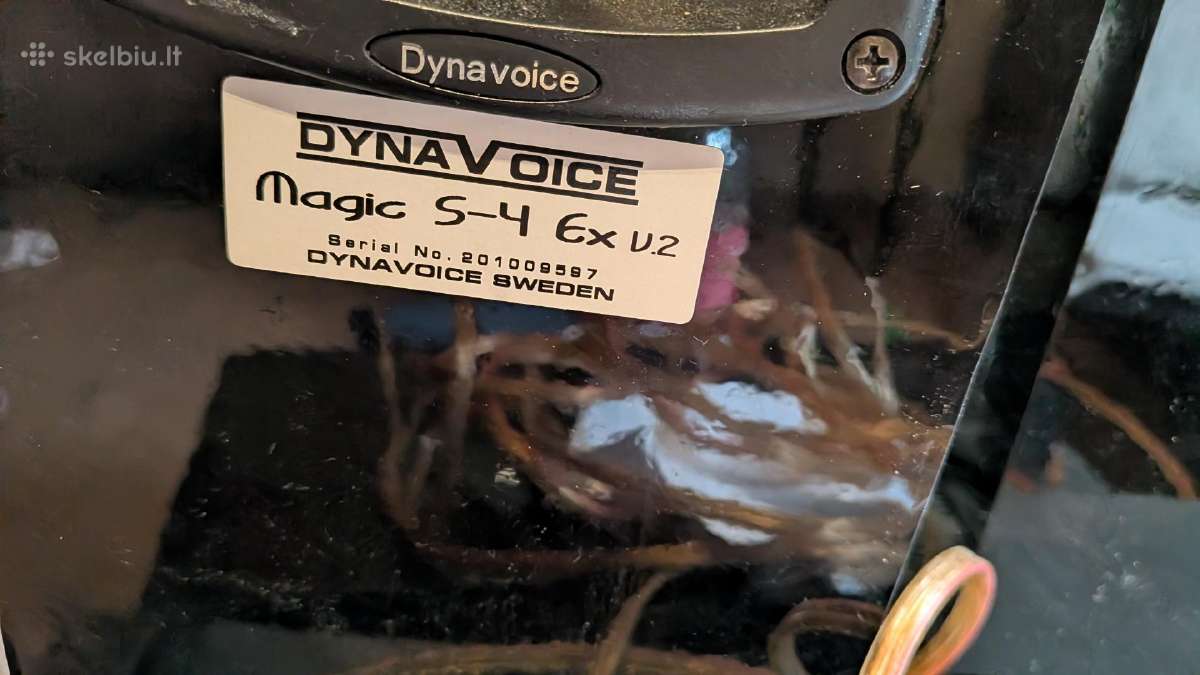 5.0 Dynavoice Magic Ex v.2 kolonėlės + Yamaha - nuotraukos Nr. 6