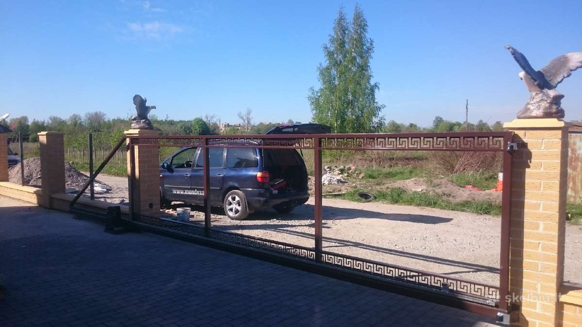 Kiemo vartai, tvoros, automatikos - nuotraukos Nr. 14
