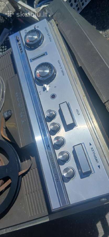 Grundig juostinis magnetofonas - nuotraukos Nr. 5