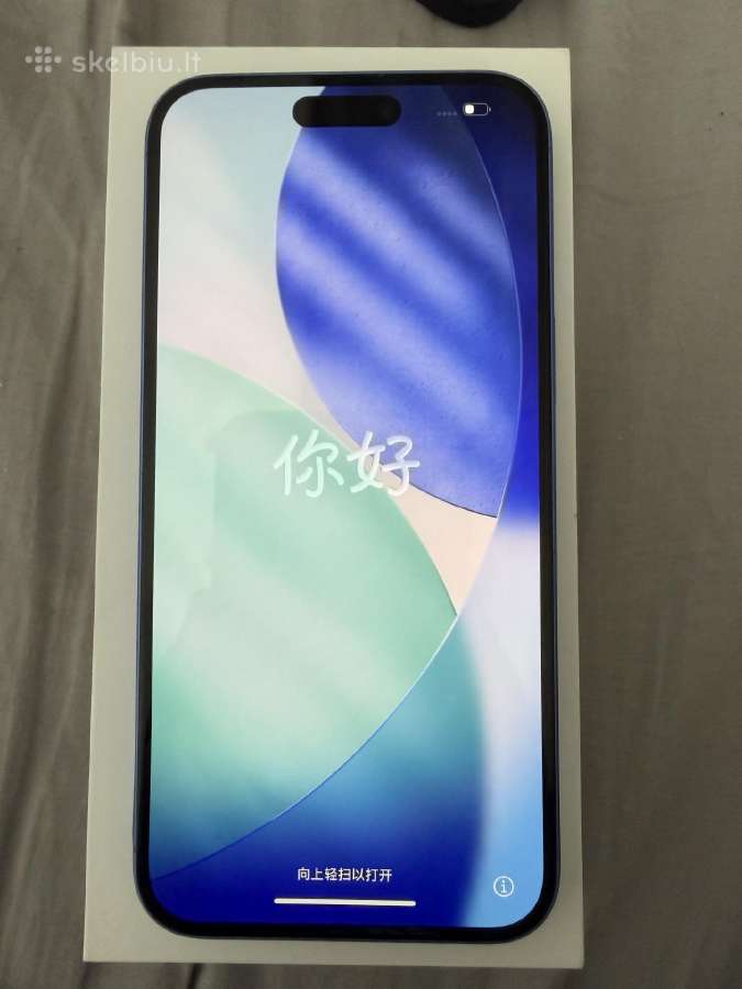 iPhone 16 Plus 128gb Ultramarine telefonas - nuotraukos Nr. 4