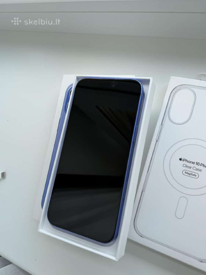iPhone 16 Plus 128gb Ultramarine telefonas - nuotraukos Nr. 7