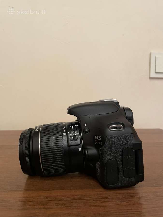 Canon EOS 600d 18-50mm - nuotraukos Nr. 3