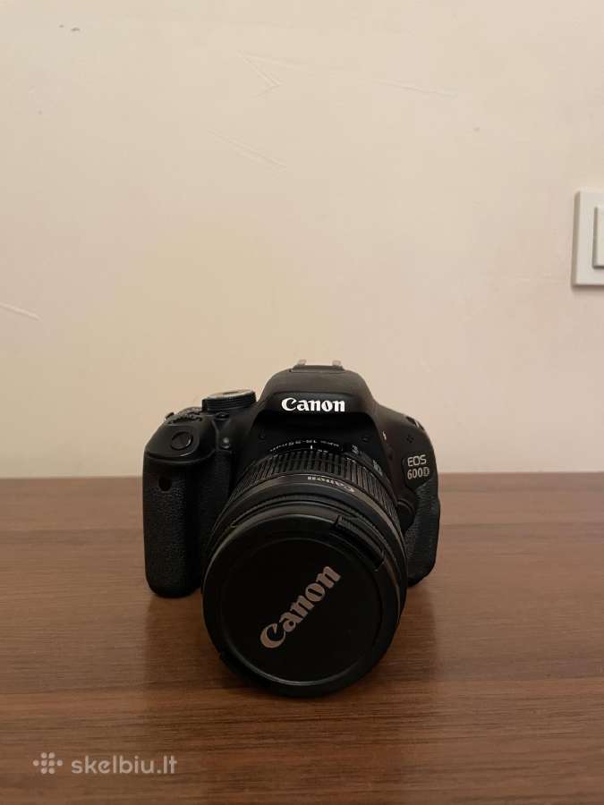 Canon EOS 600d 18-50mm - nuotraukos Nr. 4