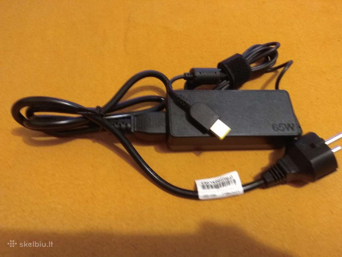 Lenovo Įkroviklis, 20v, 65w - nuotraukos Nr. 2