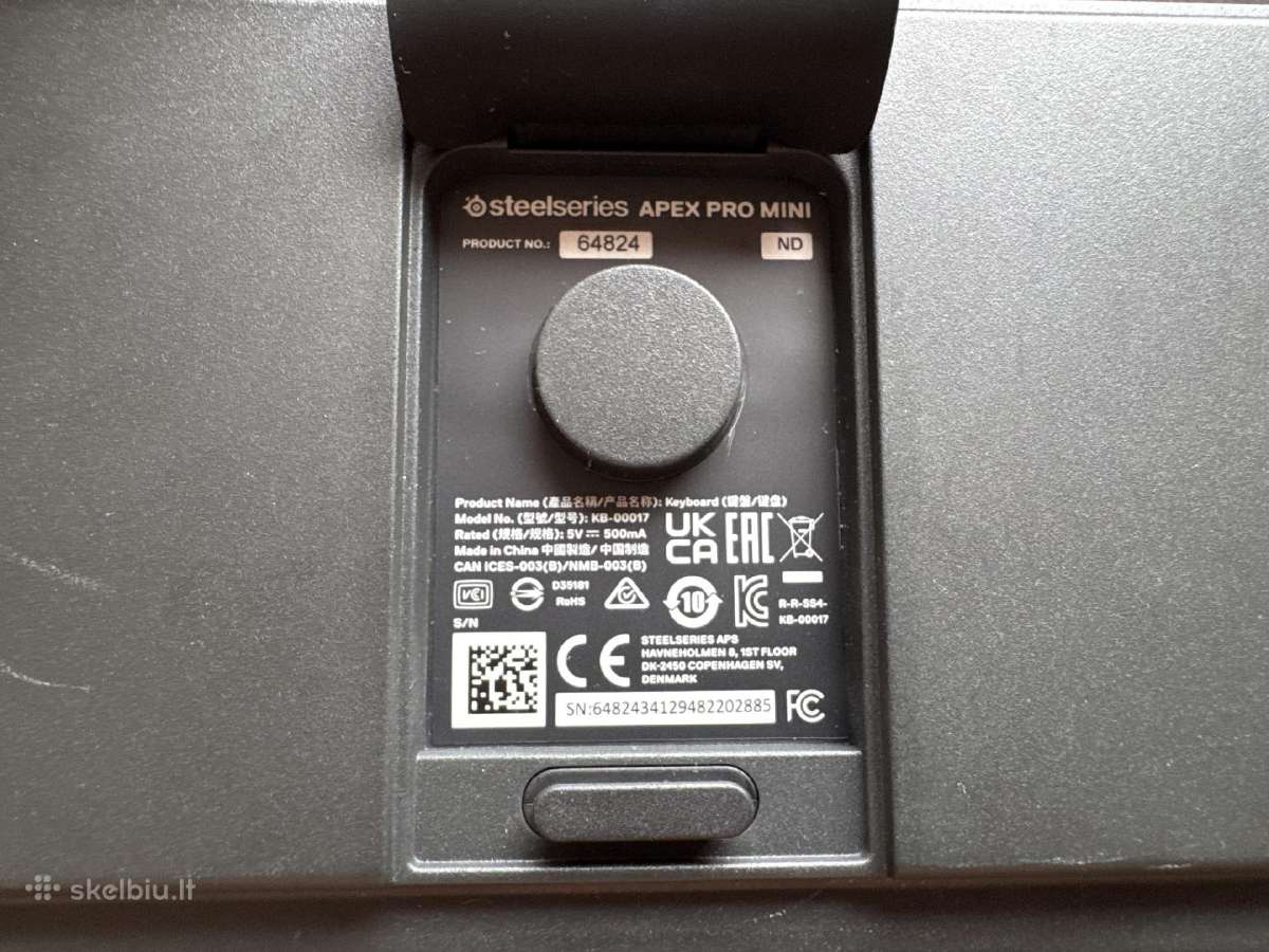 Steelseries apex pro mini - nuotraukos Nr. 2
