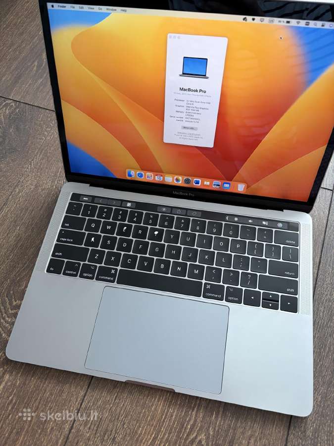MacBook Pro 13 (2017) - nuotraukos Nr. 3