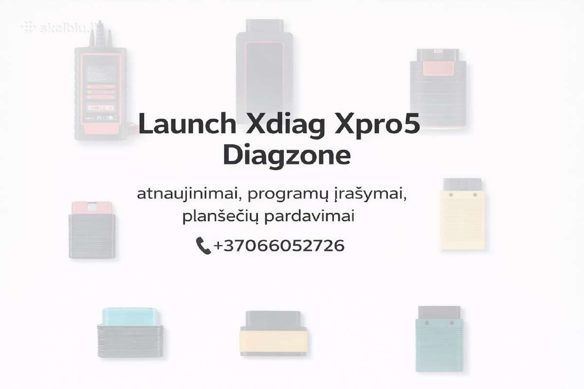 Launch xdiag prodiag xpro5 diagzone - nuotraukos Nr. 2