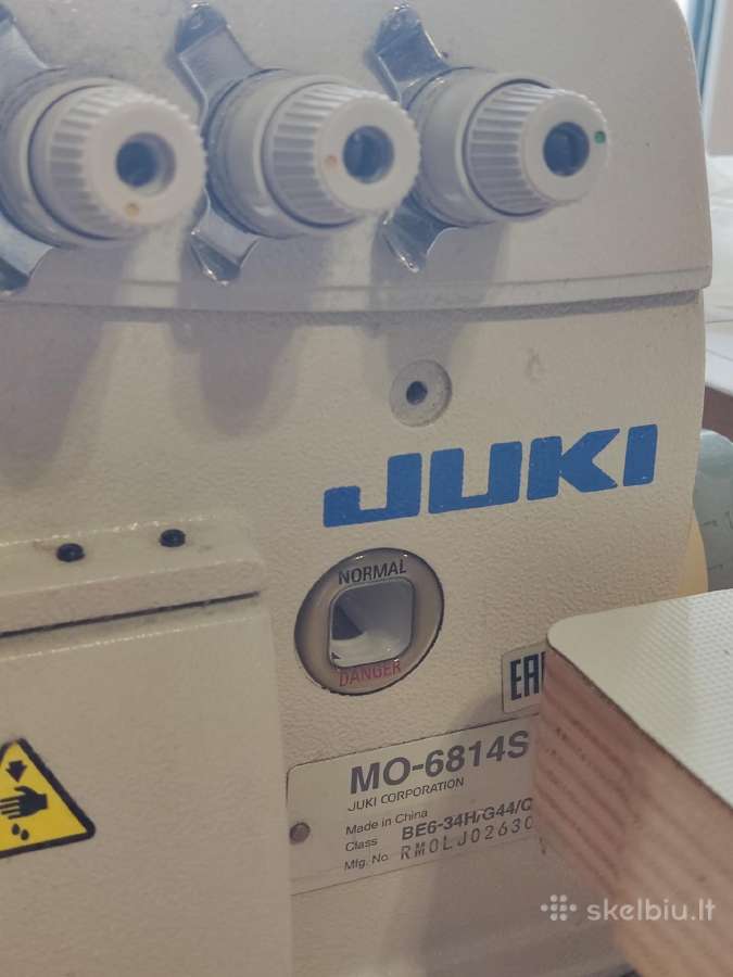 Overlokas Juki Mo6814s - nuotraukos Nr. 3