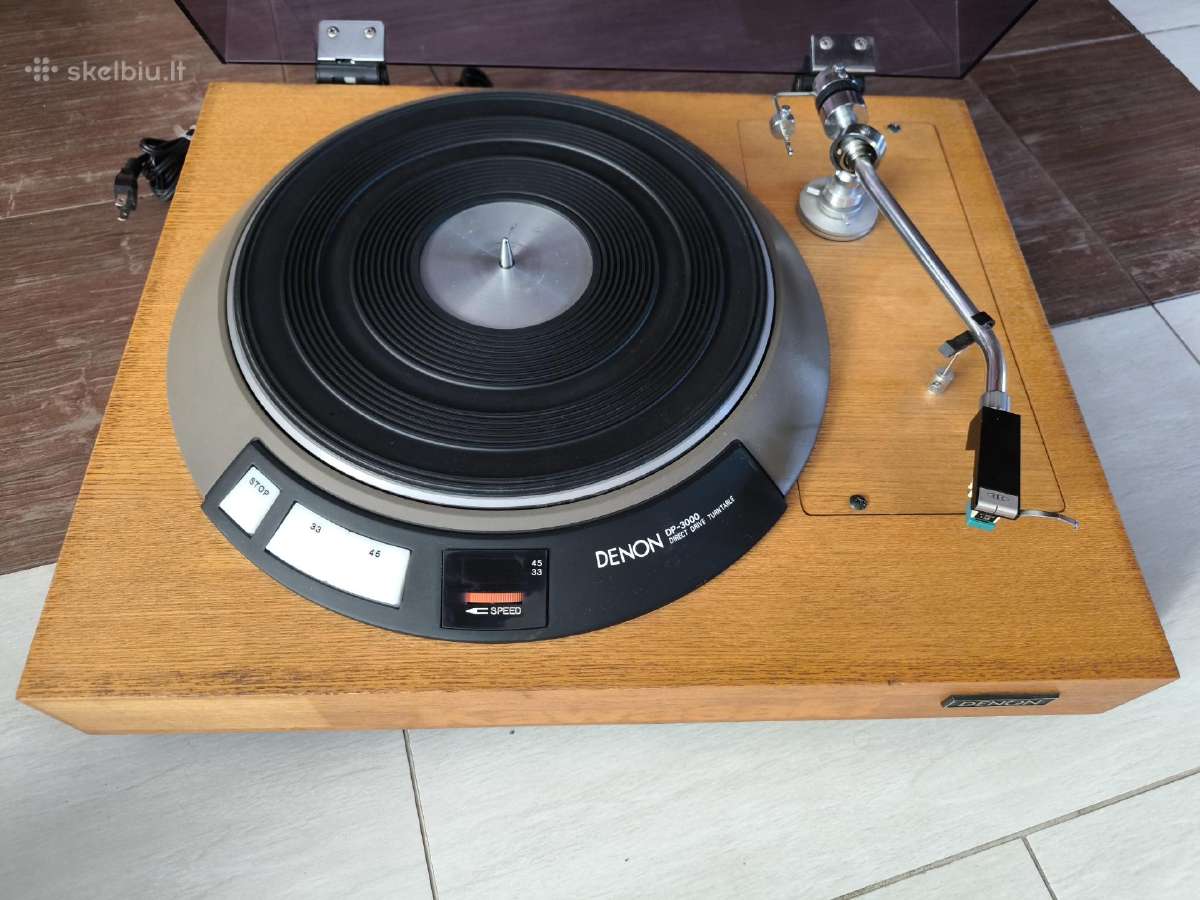 Denon Dp-70m , Dp-3000plokštelių grotuvai - nuotraukos Nr. 23