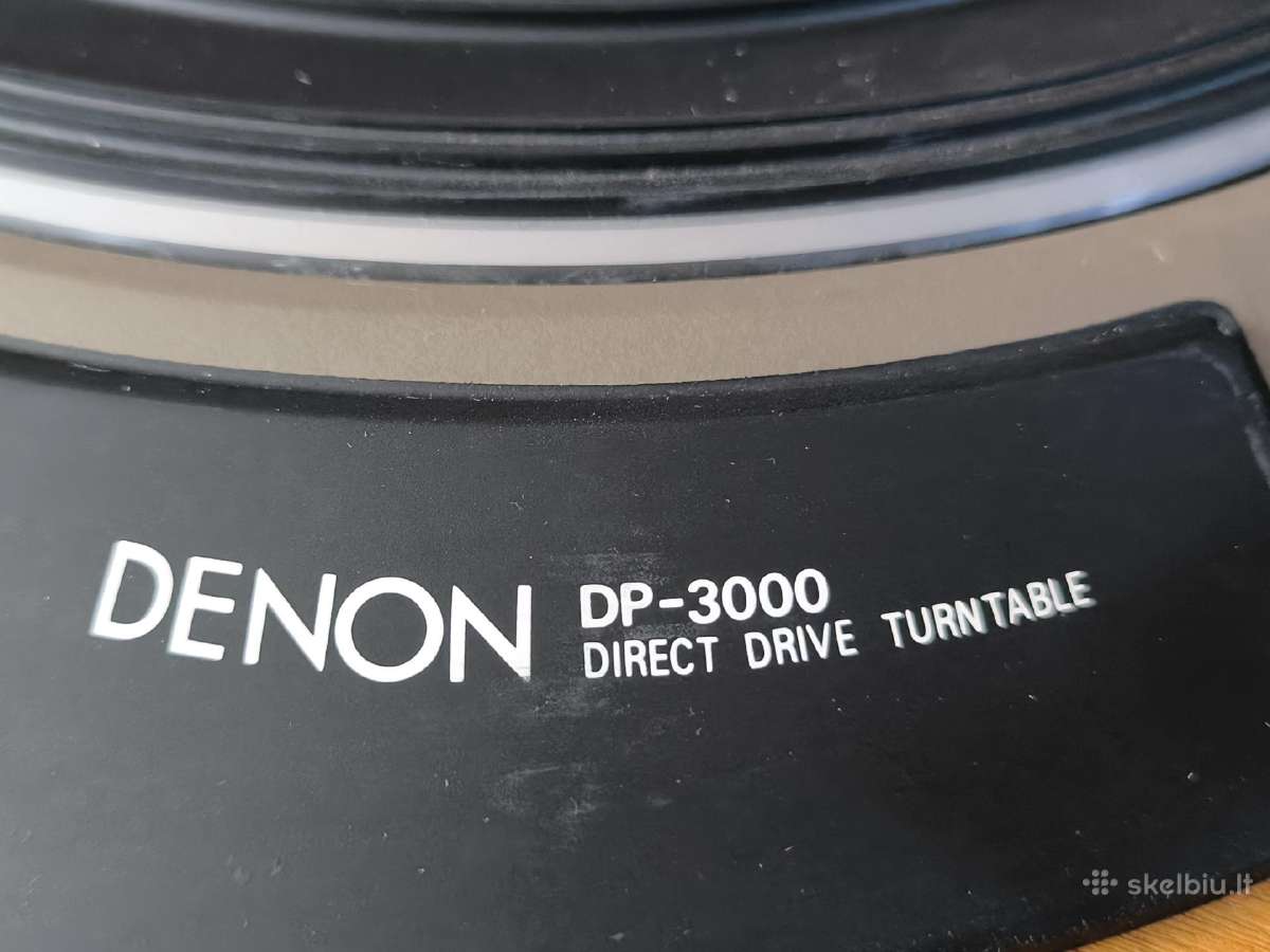Denon Dp-70m , Dp-3000plokštelių grotuvai - nuotraukos Nr. 25