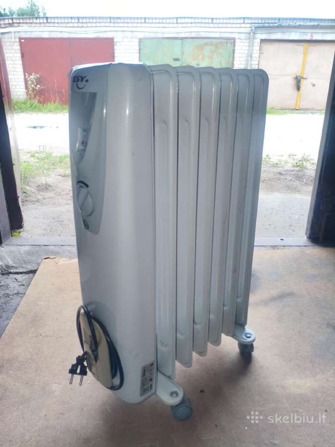 Naudotas 1500w tepalinis sildytuvas - nuotraukos Nr. 3