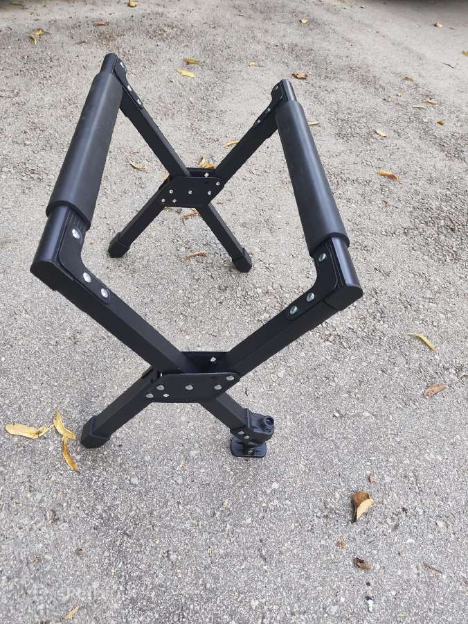 Sulankstomas metalinis laikiklis laiveliui stalui - nuotraukos Nr. 9