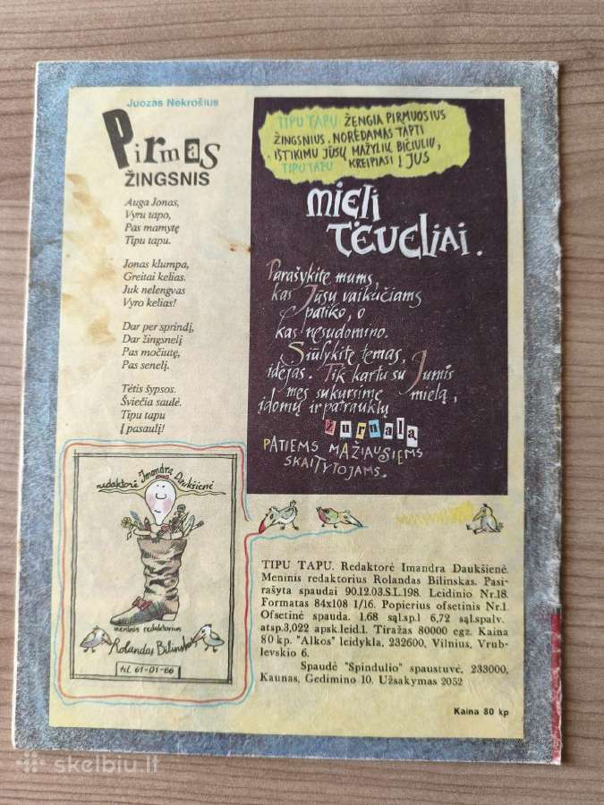 Žurnalas "Tipu Tapu", 3 numeriai - nuotraukos Nr. 11