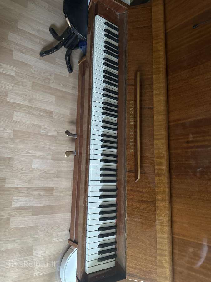 Pianinas krasnyj oktiabr - nuotraukos Nr. 2
