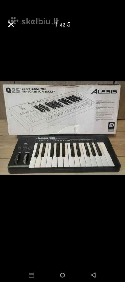 Midi controllers - nuotraukos Nr. 2