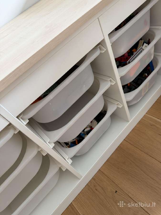 Ikea vaikų daiktų laikymo sistema, stalas, kėdė - nuotraukos Nr. 8