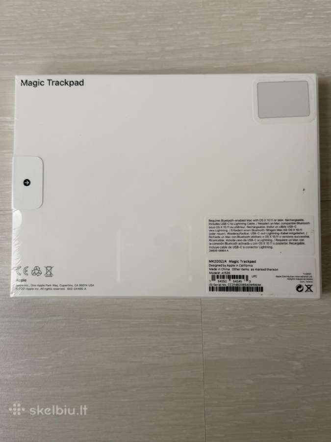 Apple Magic Trackpad - nuotraukos Nr. 2