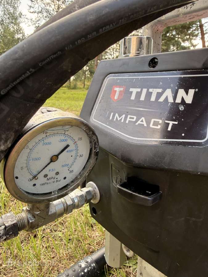 Profesonalus dažymo aparatas Titan400 - nuotraukos Nr. 3